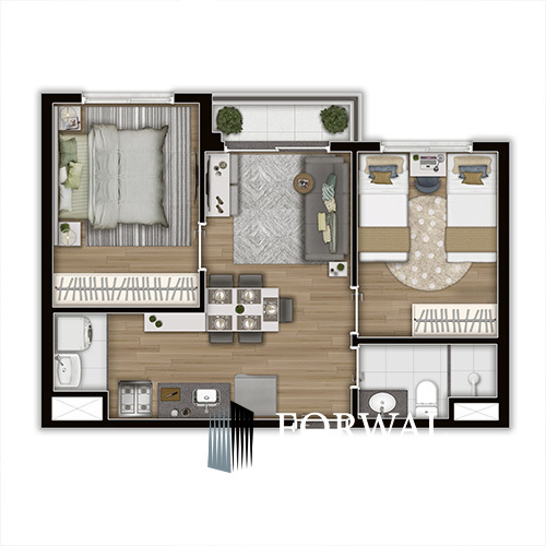 Apartamento em Línea Vila Sônia